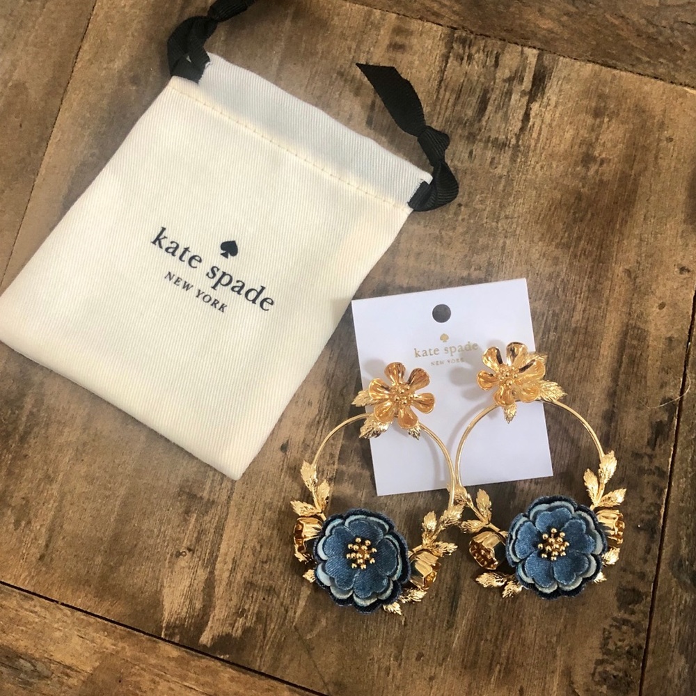 NWT Kate Spade Flower Child Earrings